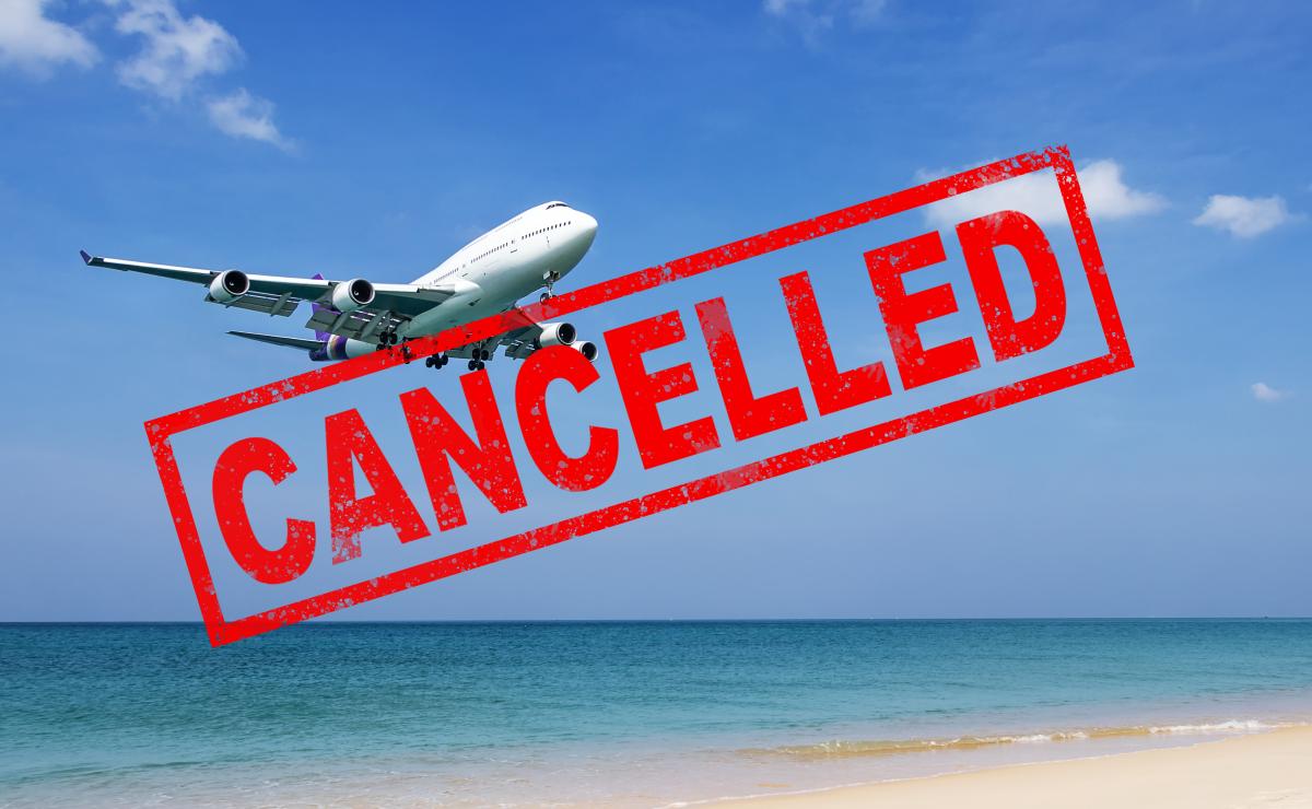 vuelo cancelado
